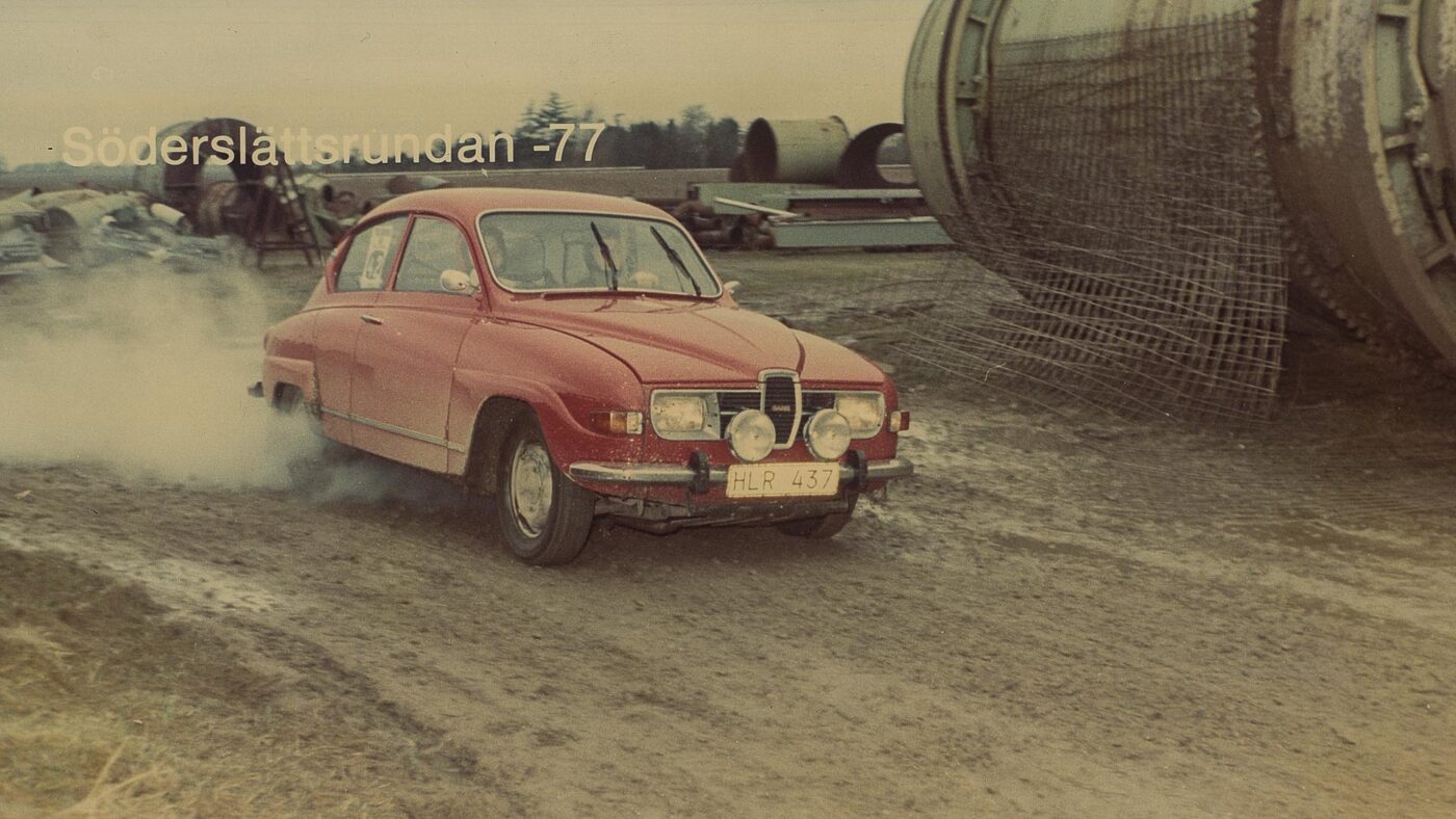 saab v4 rallybil